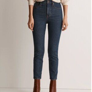 Madewell Perfect Vintage Jean Women's 26 Blue Haight Dark Wash Denim Boho Casual